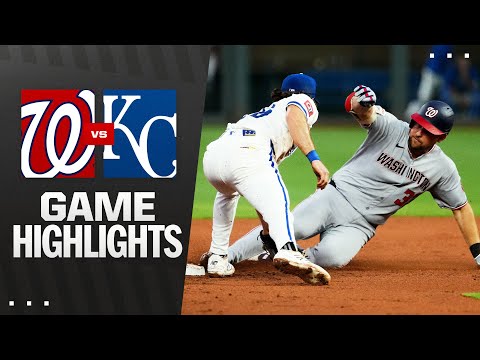 Nationals vs. Royals Game Highlights (8/11/25) | MLB Highlights