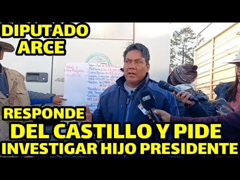 DIPUTADO ARCE DENUNCIA GOBIERNO BUSCA DE PERSEGUIR EVO MORALES..