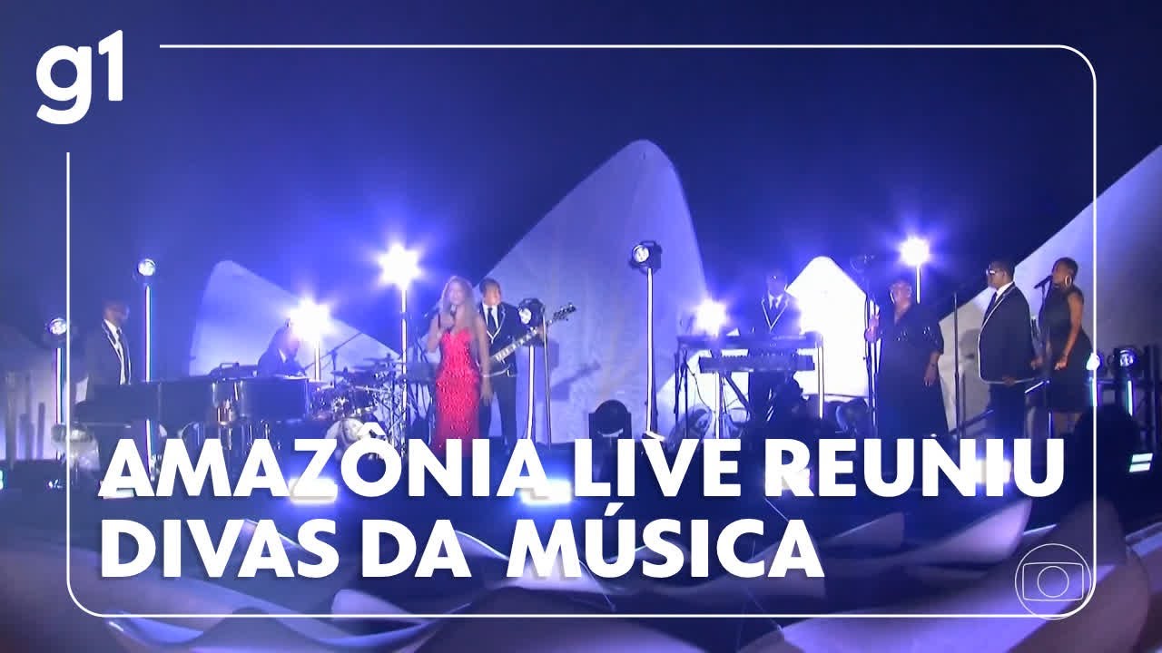 Amazônia Live reuniu várias gerações da música paraense e a cantora Mariah Carey