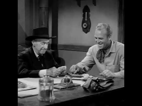 The Dalton Gang (1949) Lucky at cards #shorts