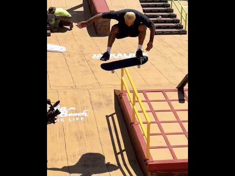 Frontside Flip on a boat! #skateboarding