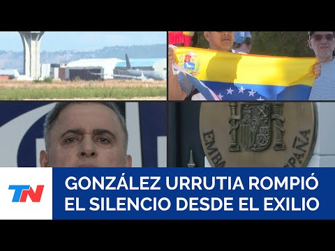 VENEZUELA: “Continuaremos la lucha”, dijo el opositor González Urrutia desde exilio en España