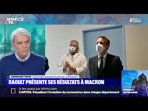Chloroquine: Bernard Tapie défend le Pr Didier Raoult