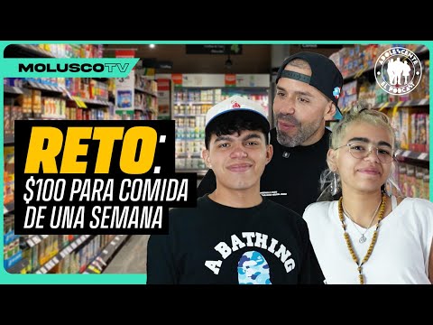 RETO: Paula y Ocean hacen compra para una semana con $100 / Molusco vira el juego/ Nos Vamos de vaca