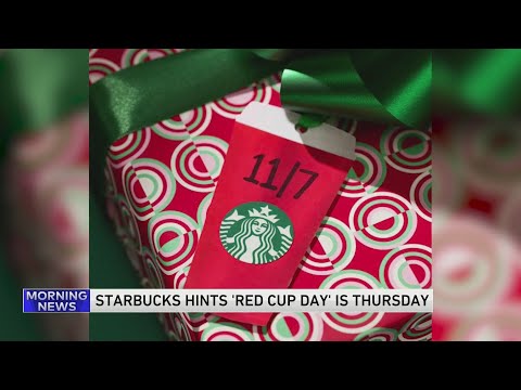 When is Red Cup Day? Starbucks drops a big hint