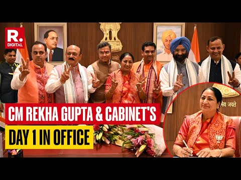 Rekha Gupta Takes Charge As Delhi CM: Here’s How She Spent Day One