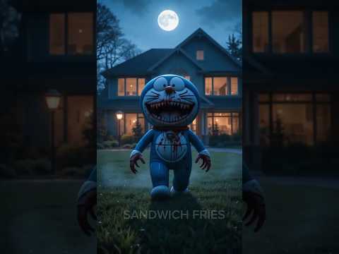 😝 Deadpool me Doremon ke sath kya kr diya 😱 ab kya hoga 🤔 #shorts #spiderman