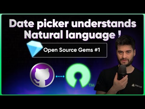New Date Picker Tool! Best Coding Tool For Developers | Open Source Gems Episode 1 #CodingTools