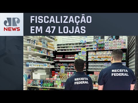 Receita Federal apreende 85 mil cigarros eletrônicos em operação realizada em SP