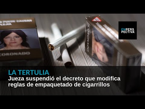 Jueza suspendió el decreto que modifica reglas de empaquetado de cigarrillos