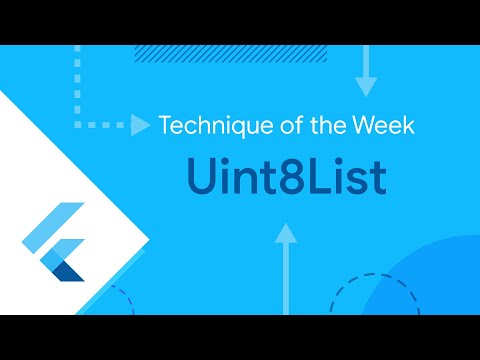 Uint8List (Technique of the Week)