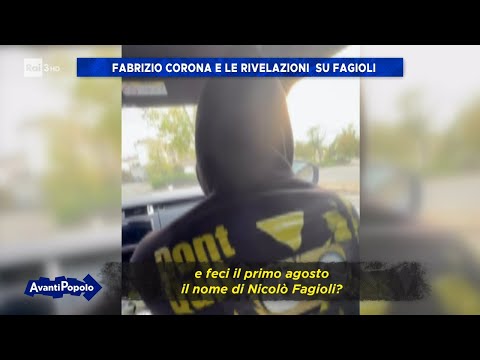 Fabrizio Corona e le rivelazioni su Fagioli - Avanti Popolo 17/10/2023