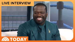 Thumbnail for the video "50 Cent Talks ‘Fightland,' New Tupac Tracks, Sean Combs Doc" from TODAY