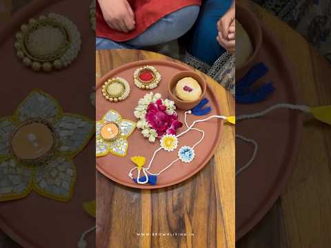 This Rakhi isn’t just a thread — it’s a story of second chances💚#rakhi #plasticfreejuly