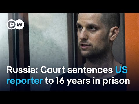 Russian court jails US reporter Evan Gershkovich for 16 years for 'espionage' | DW News
