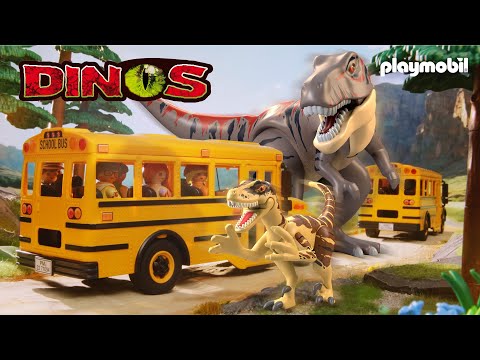 Dino-Abenteuer: Flucht vor dem mächtigen T-Rex! | PLAYMOBIL Short Film