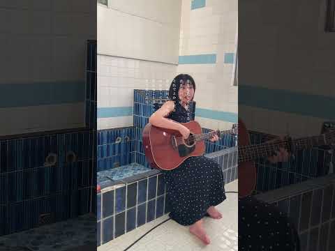 銭湯で歌った #弾き語り #バンド