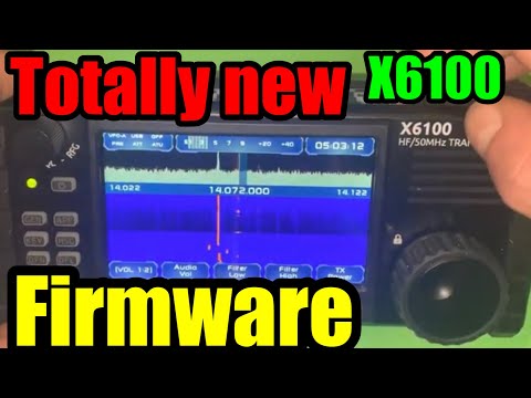 ⚡️Xiegu x6100 alternative firmware R1CBU wow! ￼⚡️