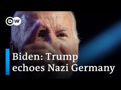 Biden says Trump endangers American democracy as he kickstarts campaign | DW News