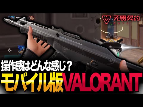【VALORANTモバイル】ついにあの人気ゲームのモバイルがリリース？！本家触ったことない奴がやってみたw【ヴァロラントモバイル】