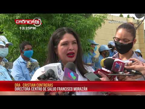 Jornada de fumigación y abatización en Villa Guadalupe, Managua - Nicaragua