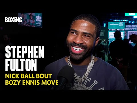 Stephen Fulton Jr On Nick Ball Fight, Bozy Ennis Move & Critics