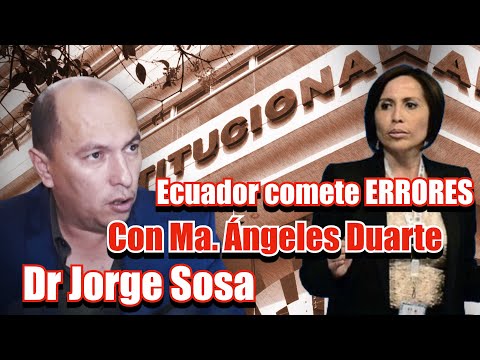 El gobierno de Lasso comete errores con Maria de los Angeles Duarte al no darle el salvoconducto