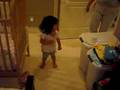 Baby Dancing to Shakira These Hips Dont Lie