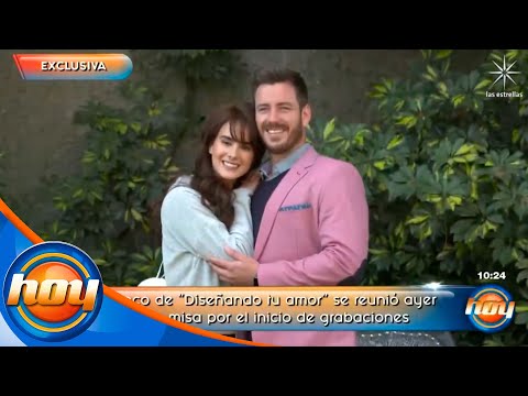 Comienzan las grabaciones de 'Diseñando tu amor', nueva telenovela de Televisa | Hoy