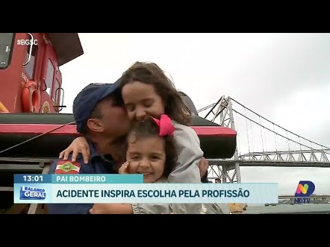 Inspiração familiar: a jornada de um bombeiro e seu legado de pai para filho