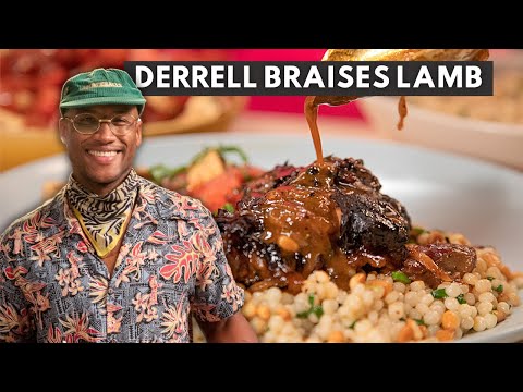 Derrell Smith Braises a Perfect Lamb and Fluffs Couscous for an Easy Dinner