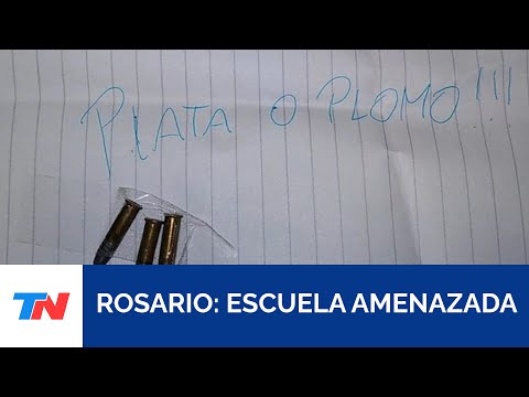 PLATA O PLOMO, ESCUELA DE RICACHONES: la escalofriante amenaza en un colegio en Rosario