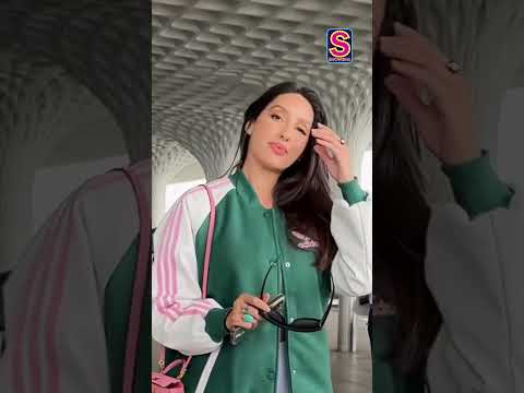 Nora Fatehi Slays With Style As She Sets Airport Look Goals | Nora Fatehi | #shorts | N18S