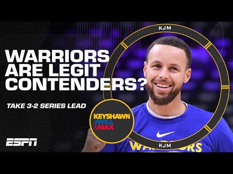 REAL CONTENDERS ⁉️ Reacting to the Warriors taking a 3-2 series lead over the Kings | KJM video clip