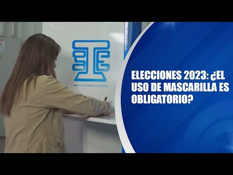 Elecciones 2023: ¿El uso de mascarilla es obligatorio?