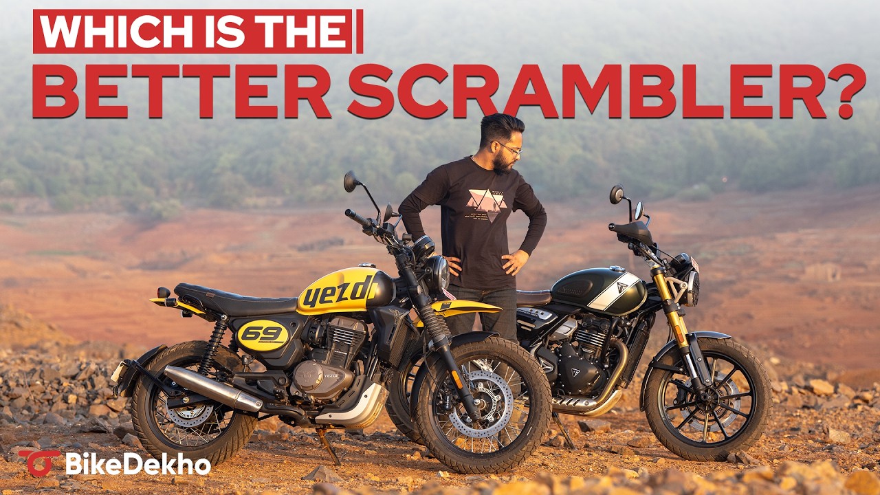Yezdi vs Triumph: Finding The Best Scrambler!