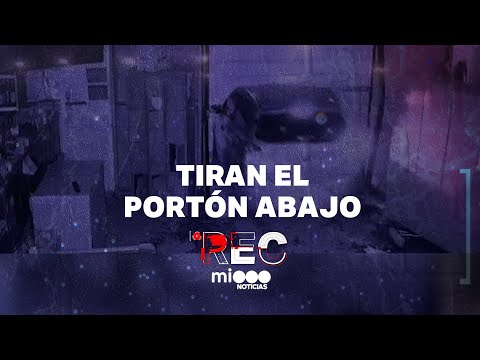 TIRAN EL PORTÓN ABAJO - ATAQUE BRUTAL A UNA MUJER - #REC