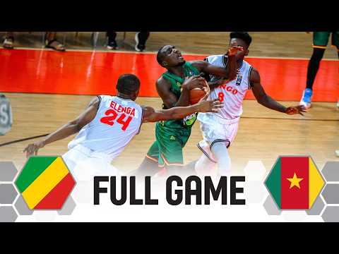 Group <strong>Phase</strong> | Congo v Cameroon | Full Basketball Game | FIBA AfroCan Qualifiers 2027