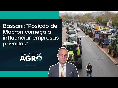 Agro da França protesta contra acordo Mercosul e UE I HORA H DO AGRO