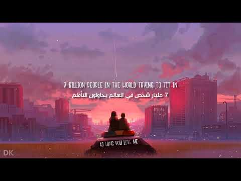 Jaymes young ~ As Long As You Love Me (lyric) مترجمة