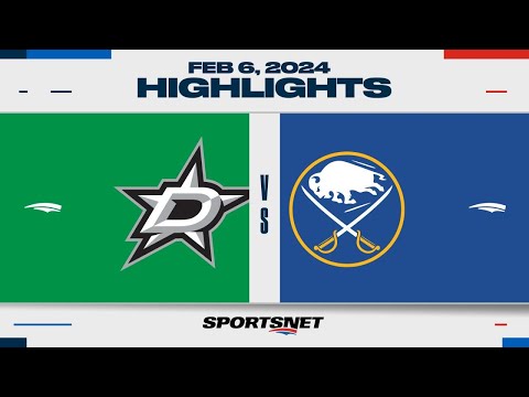 NHL Highlights | Stars vs. Sabres - February 6, 2024