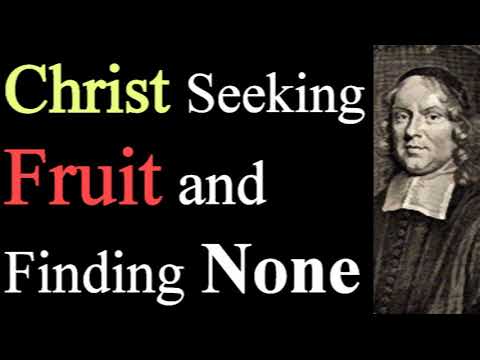 Christ Seeking Fruit and Finding None - David Clarkson / Audio Book