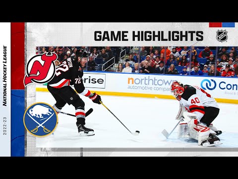 Devils @ Sabres 3/24 | NHL Highlights 2023
