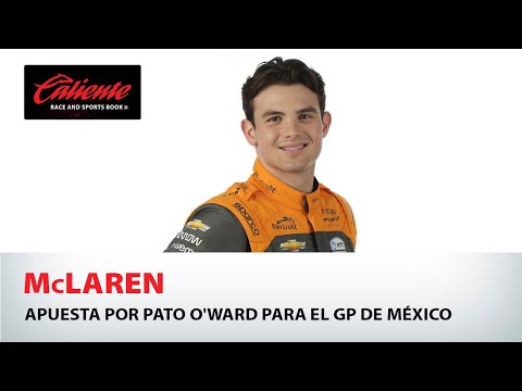 McLaren apuesta por Pato O'Ward para el GP de México