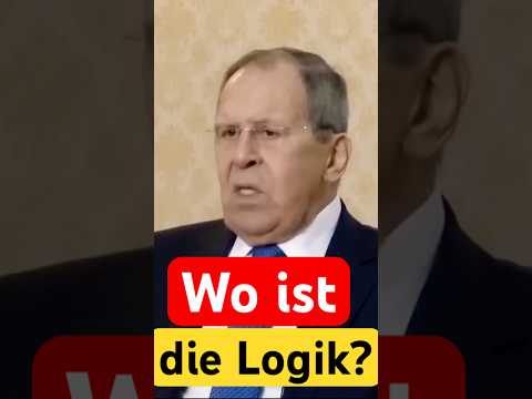 Lawrow zerlegt die Kriegspropaganda der EU