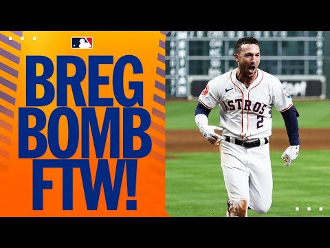 #WALKOFF HOMER! Alex Bregman wins it for the Astros!