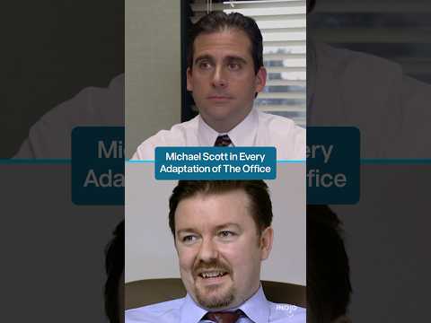 Michael Scott From Every The Office Adaptation Around The World #shorts
