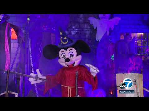 Burbank house creates spooky fun with Disney-themed Halloween decorations