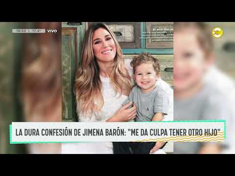 La dura confesión de Jimena Barón: me da culpa tener otro hijo ?DPZT?16-04-24