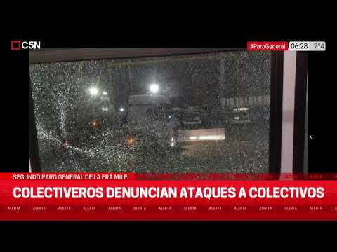 CHOFERES DENUNCIAN ATAQUES a COLECTIVOS de la LÍNEA DOTA